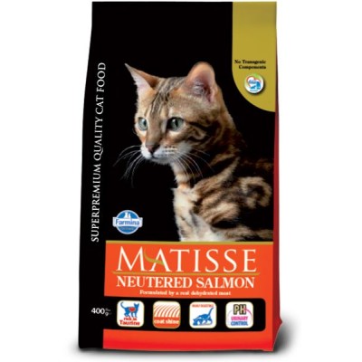 Natural And Delicious-Matisse Dry-Neutered Salmon Adult 10kg